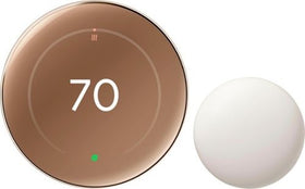 Google Nest Learning Thermostat 4th Gen with Temperature Sensor WiFi Smart Thermostat UAE