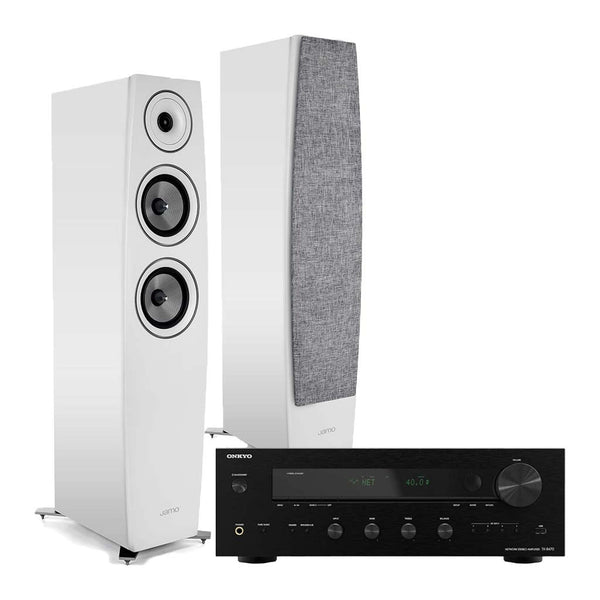 C 95 II Floorstanding Speakers + TX-8470 Hi-Fi Stereo Receiver | Premium 2-Way System