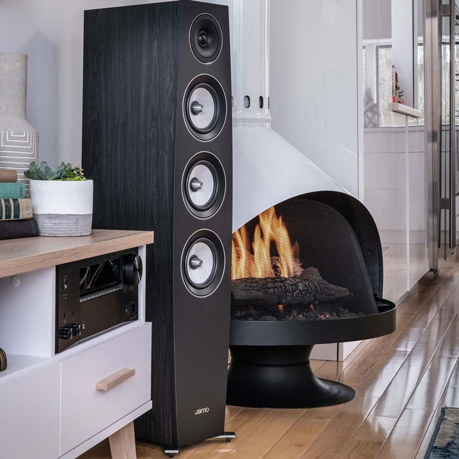 C 97 II Floorstanding Speakers + TX-8470 Hi-Fi Network Stereo Receiver