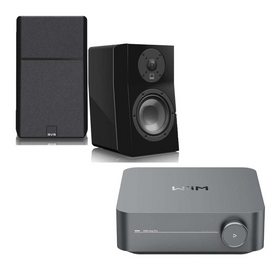 SVS Ultra Evolution Nano Bookshelf Speakers x WiiM Amp Pro | Premium Compact Hi-Fi System