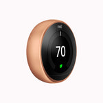 Google Nest Learning Thermostat 3rd Gen WiFi Smart Thermostat Works with Alexa UAE Warranty
