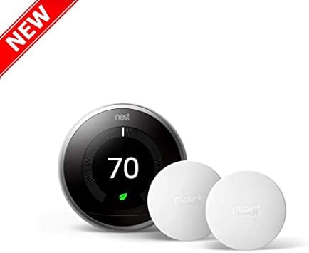Google Nest Learning Thermostat 3rd Gen with 2 Temperature Sensors WiFi Smart Thermostat UAE