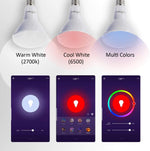 Boldivo Smart Light Bulb 12 W,LED RGB Color Changing
