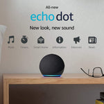 Echo Dot 4th Gen Smart speaker with Charcoal