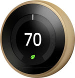 Google Nest Learning Thermostat Gen3 Brass with installation