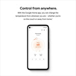 Google Nest Thermostat WiFi Smart Thermostat Energy Saving Smart Home UAE