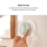 Google Nest Thermostat WiFi Smart Thermostat Energy Saving Smart Home UAE