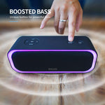 DOSS SoundBox Pro Portable Wireless Bluetooth Speaker- Black
