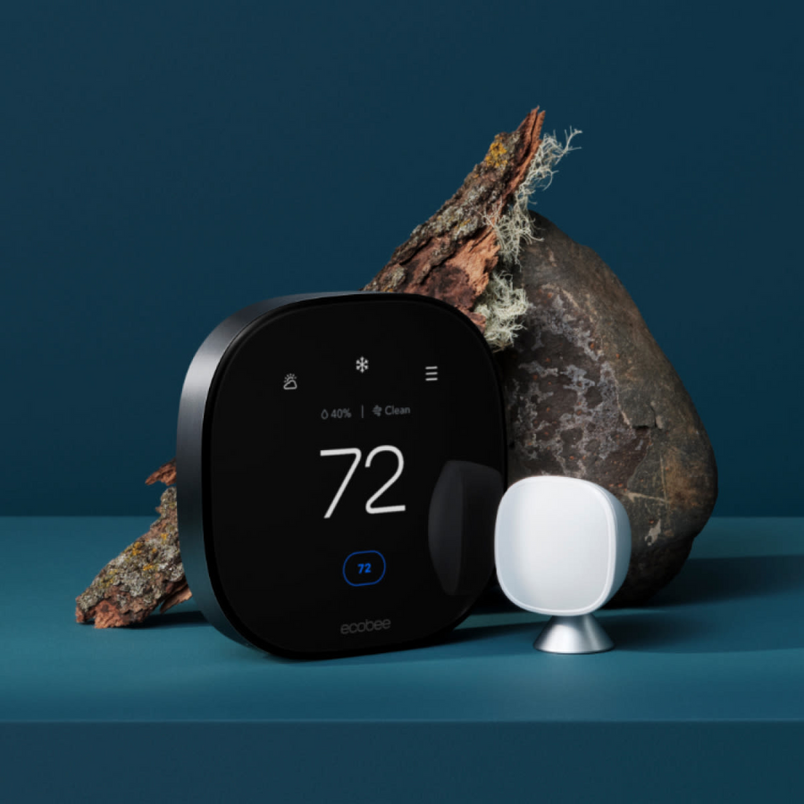 Ecobee Smart Thermostat Premium WiFi Smart Home Thermostat with Sensors UAE 2 Year Warranty